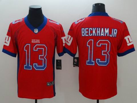 nike nfl giants #13 Beckham Jr. red drift fashion rush jersey