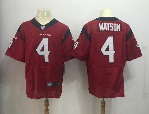 nike nfl houston texans #4 WATSON red elite jersey