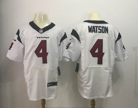 nike nfl houston texans #4 WATSON white elite jersey