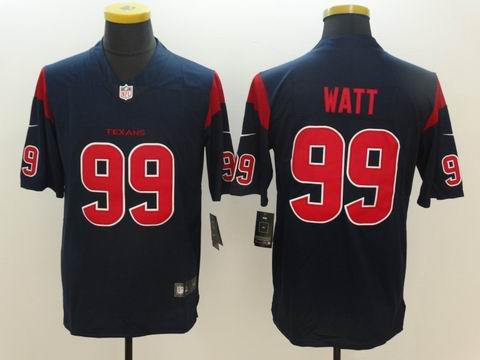 nike nfl houston texans #99 Watt blue rush limited jersey