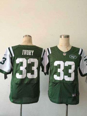 nike nfl jets #33 Ivory green elite jersey