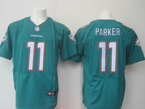 nike nfl miami dolphins 11 Parker green elite jersey
