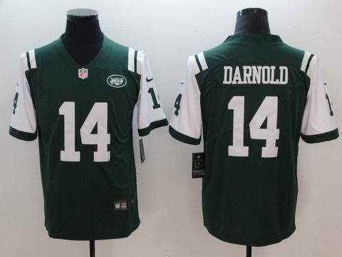 nike nfl new york Jets #14 Darnold Vapor Untouchable Limited green Jersey