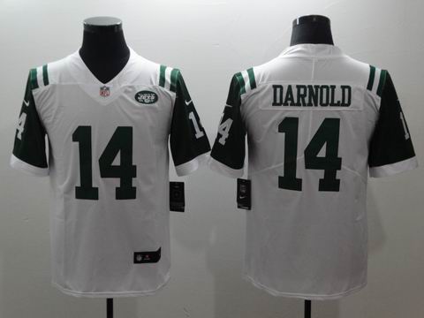 nike nfl new york Jets #14 Darnold Vapor Untouchable Limited white Jersey