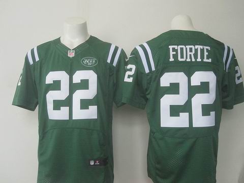 nike nfl new york jets #22 matt Forte green elite jersey