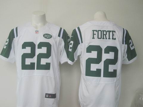 nike nfl new york jets #22 matt Forte white elite jersey