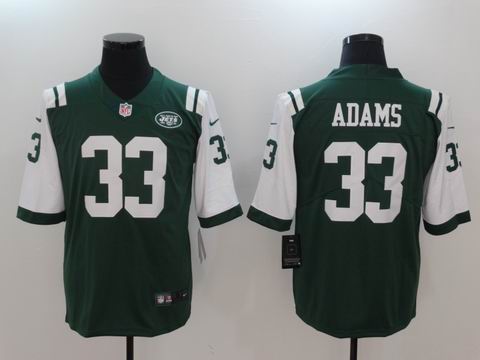 nike nfl new york jets #33 ADAMS green rush II limited jersey