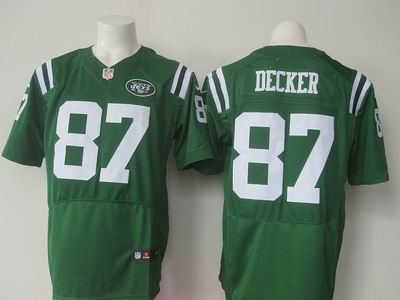 nike nfl new york jets #87 Decker green elite jersy