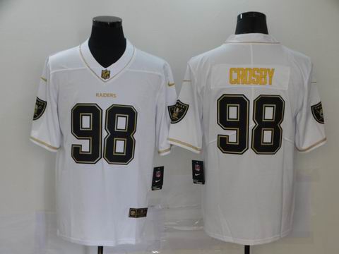 nike nfl raiders #98 Crosby white jersey