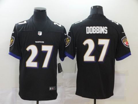 nike nfl ravens #27 DOBBINS black vapor untouchable jersey