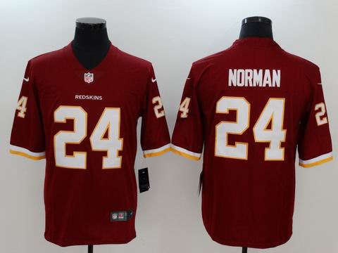 nike nfl redskins #24 Norman rush II red jersey