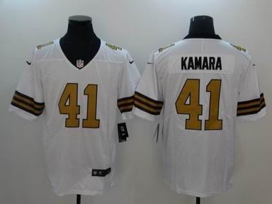 nike nfl saints #41 KAMARA white rush II limited jersey