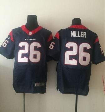 nike nfl texans #26 Miller blue elite jersey