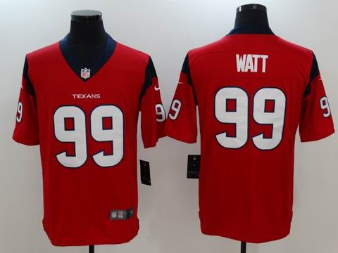 nike nfl texans #99 WATT red Vapor Untouchable limited jersey