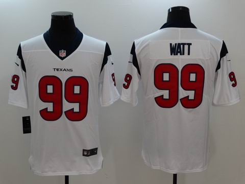 nike nfl texans #99 WATT white Vapor Untouchable limited jersey