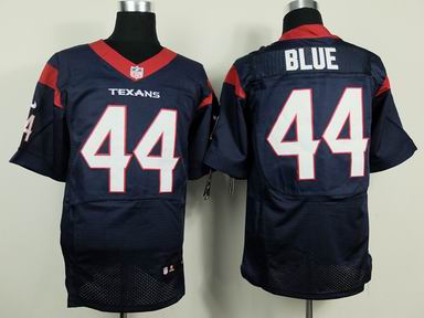 nike nfl texans 44 BLUE blue elite jersey