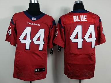 nike nfl texans 44 BLUE red elite jersey