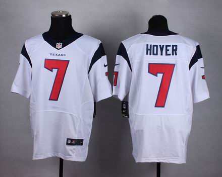 nike nfl texans 7# Hoyer white elite jersey