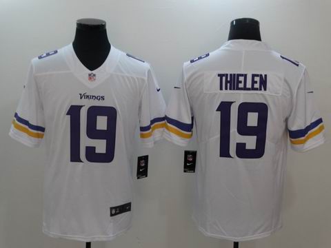 nike nfl vikings #19 THIELEN white rush II limited jersey