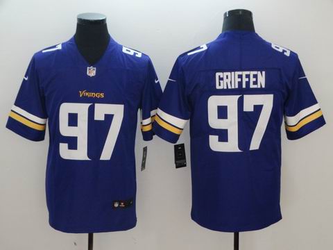 nike nfl vikings #97 Everson Griffen purple vapor untouchable limited jersey