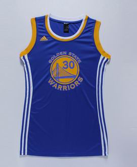 women NBA Golden State Warriors #30 Curry blue jersey