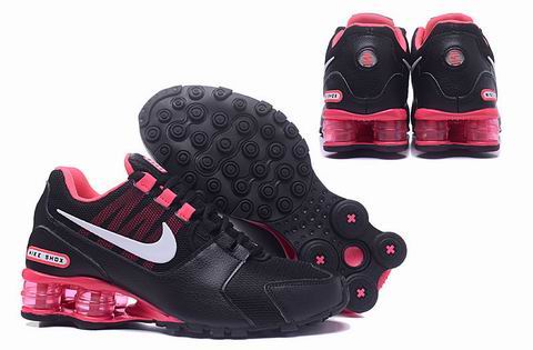 women Nike Air Shox Avenue 802 shoes black pink