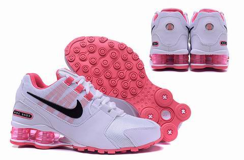 women Nike Air Shox Avenue 802 shoes white pink