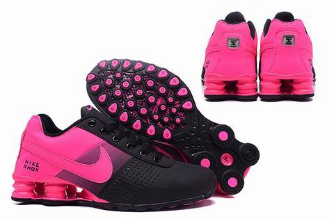 women Nike Air Shox OZ D shoes black peach