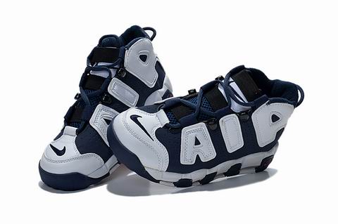 women Nike Air Uptempo shoes navy white