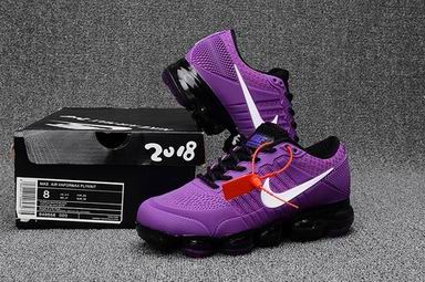 women Nike Air Vapormax Flyknit shoes purple