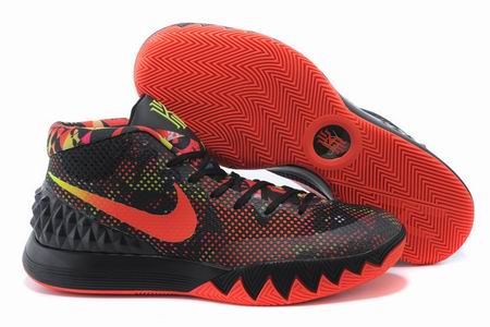 women Nike Kyrie 1 shoes black red yellow