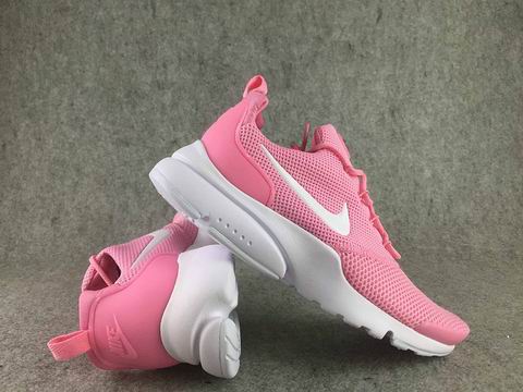 women Nike Presto Fly Uncage pink white