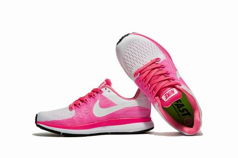 women Nike Zoom Pegasus 34 shoes pink white