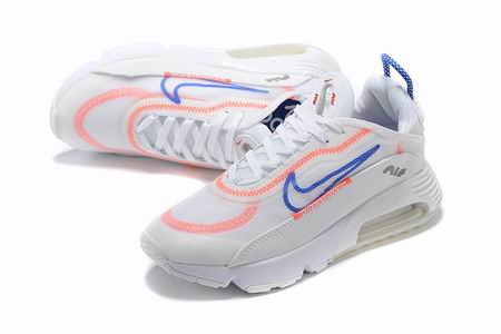 women air max 2090 shoes white pink blue