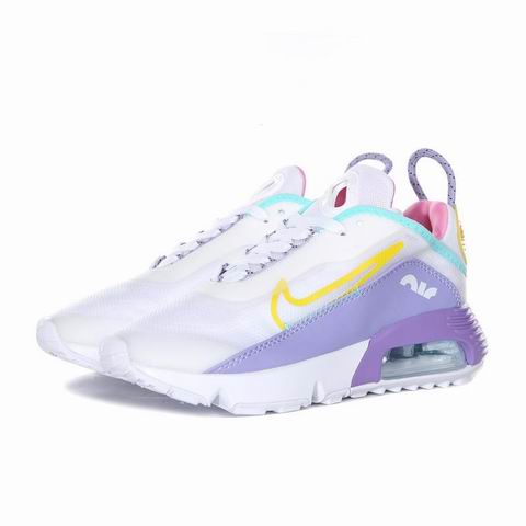 women air max 2090 shoes white purple