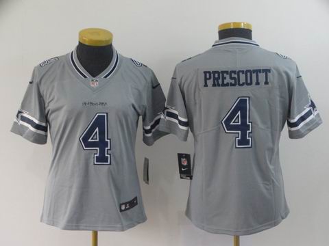 women cowboys #4 Prescott interverted jersey