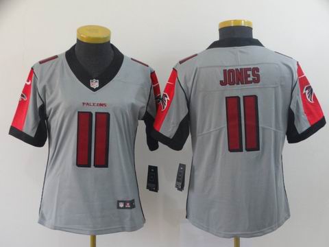 women falcons #11 Jones interverted jersey