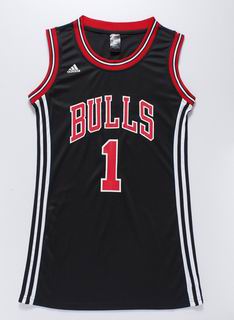 women nba Chicago Bulls #1 Rose black jersey