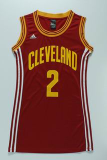 women nba Cleveland Cavaliers #2 Irving red jersey