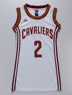 women nba Cleveland Cavaliers #2 Irving white jersey