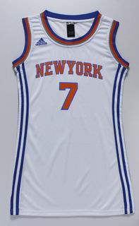 women nba new york knicks #7 Anthony white jersey