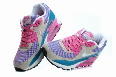 women nike air max 90 LE shoes grey purple pink