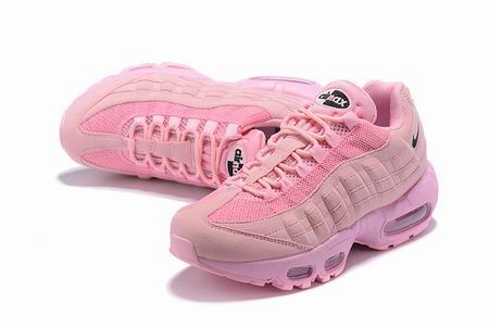 women nike air max 95 shoes all pink