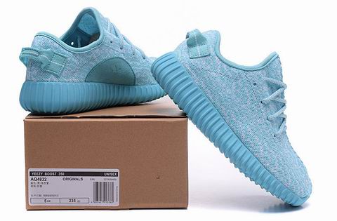 women yeezy boost 350 shoes blue white