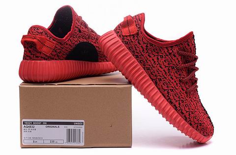 women yeezy boost 350 shoes red black