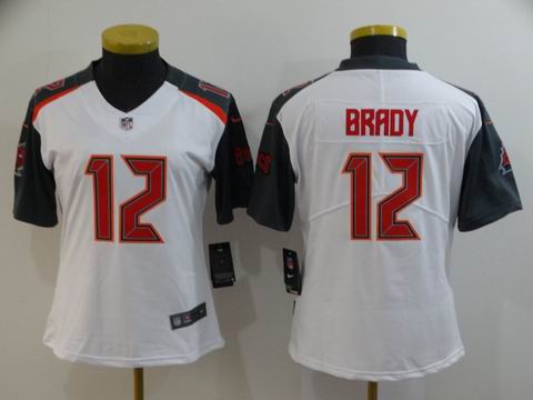 youth nfl buccaneers #12 Brady white vapor jersey